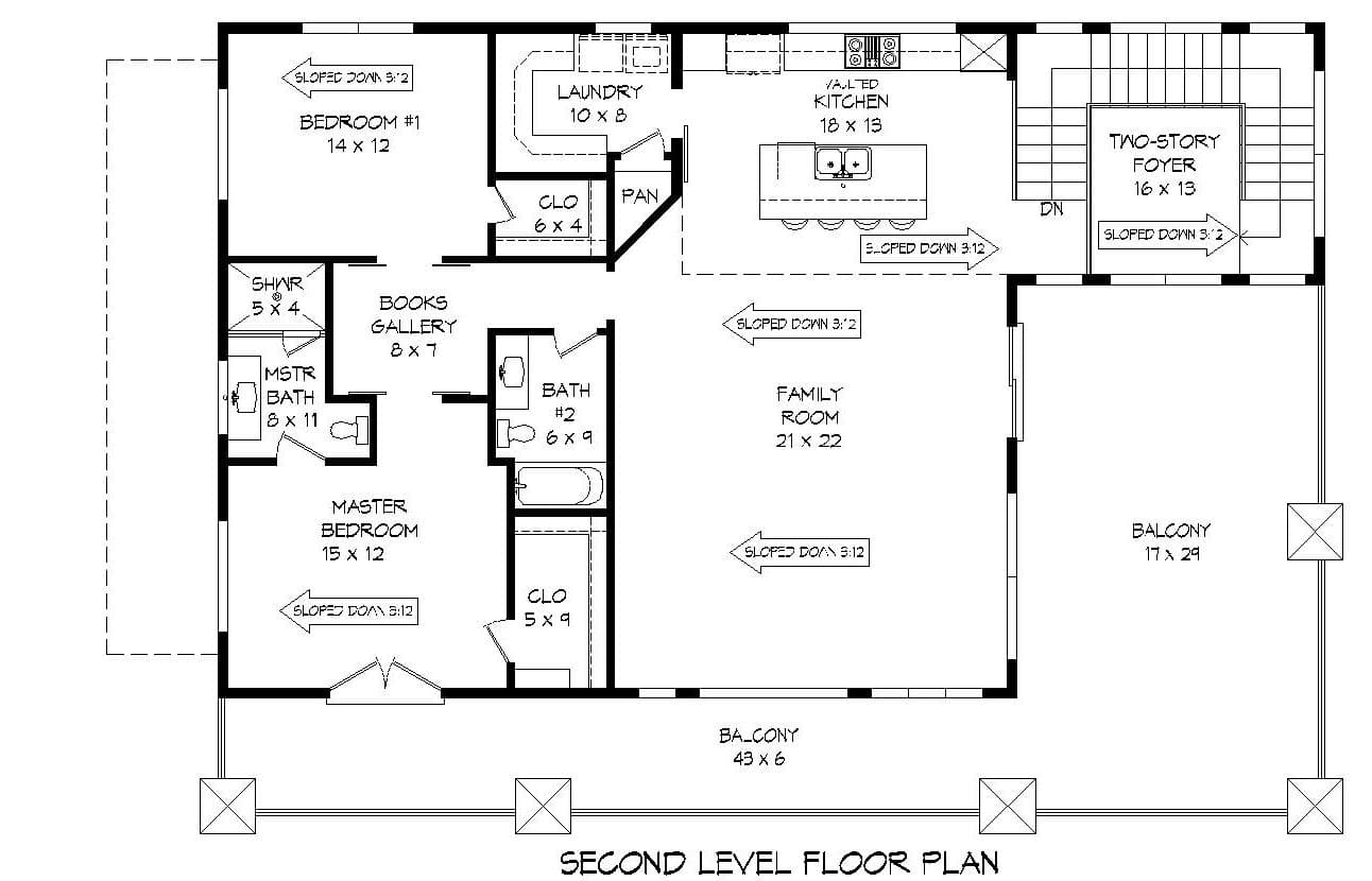 Floor Plan Second Story