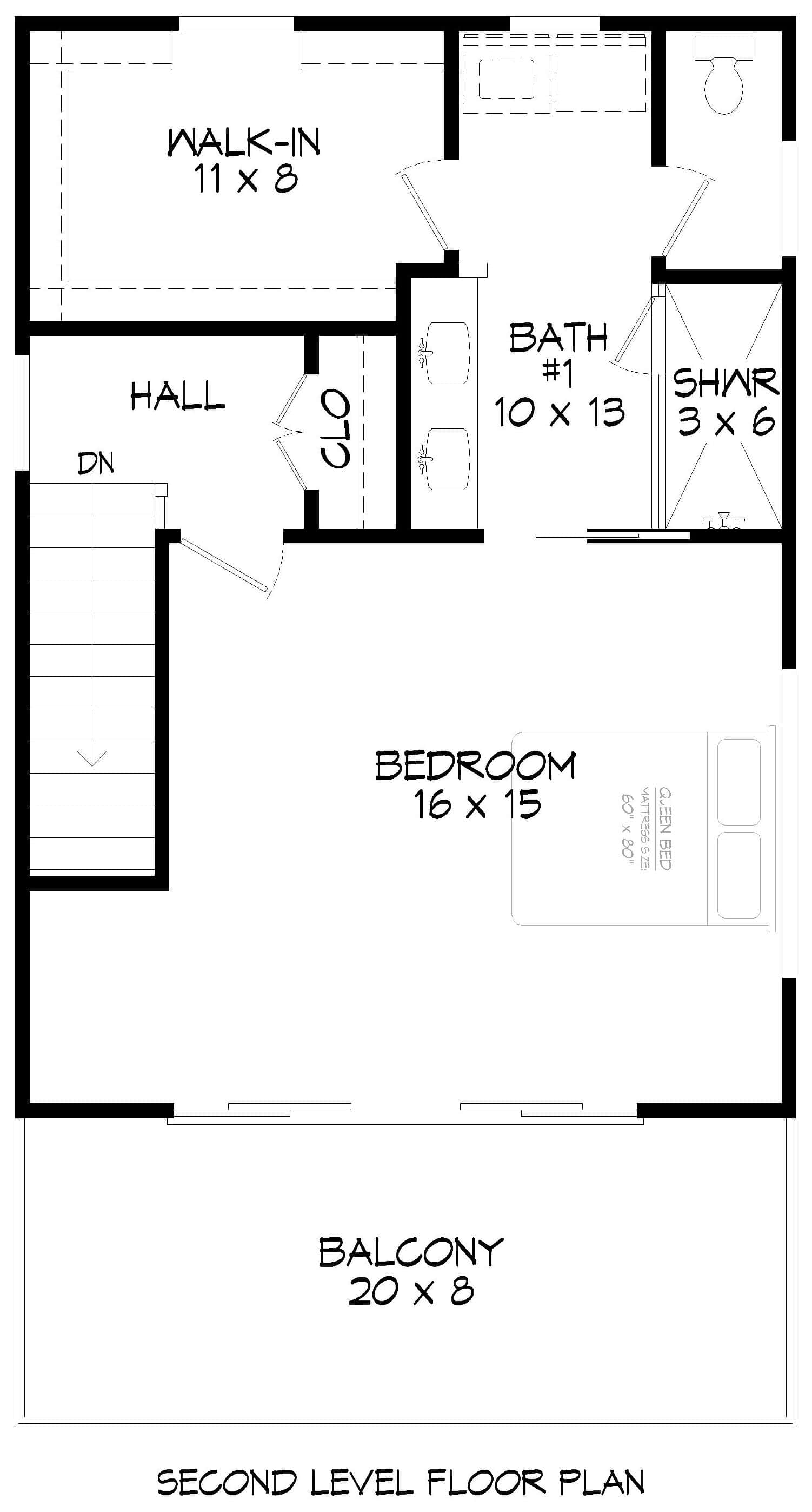 Floor Plan Second Story