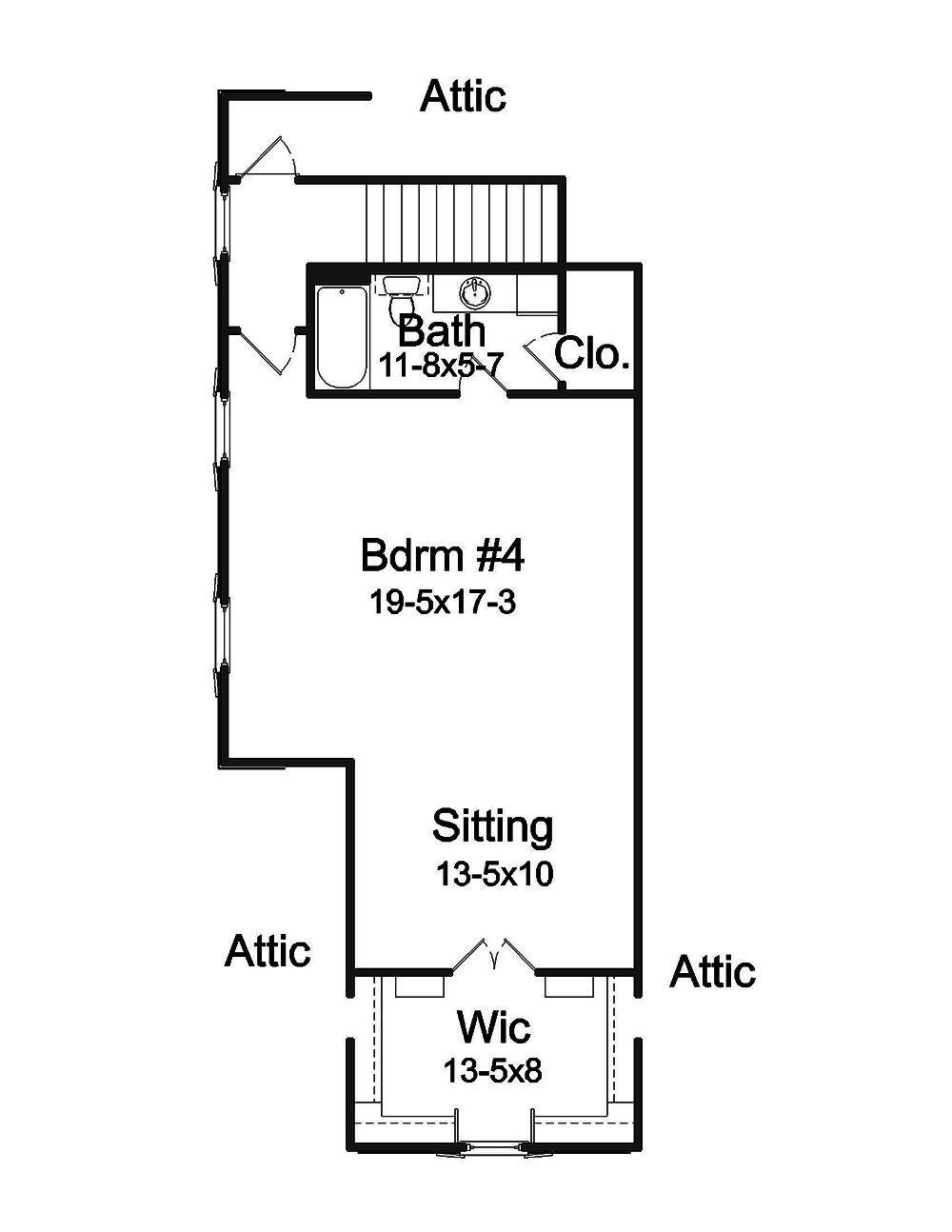 Floor Plan Upper Level