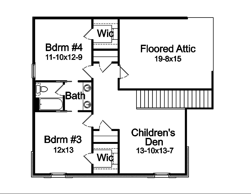 Floor Plan Upper Level