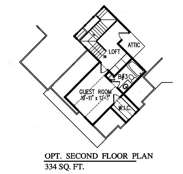Floor Plan Bonus Room