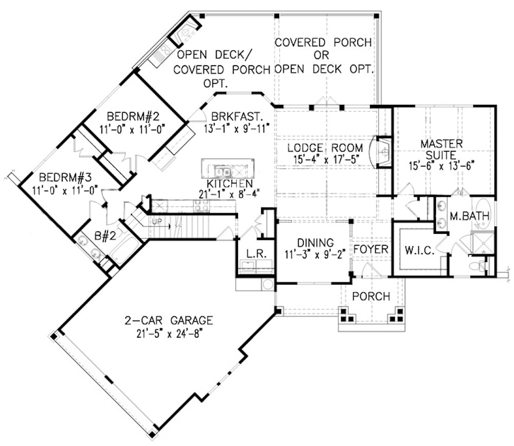 Floor Plan Main Level