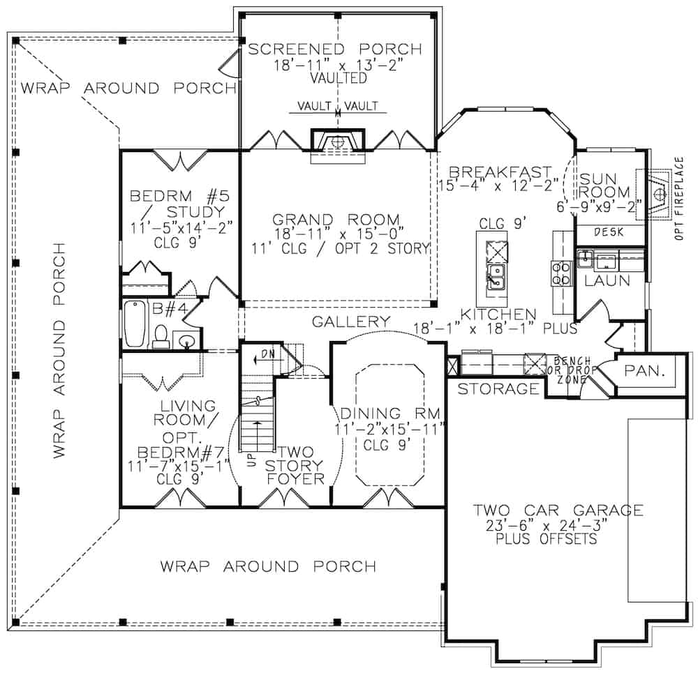 Floor Plan Main Level