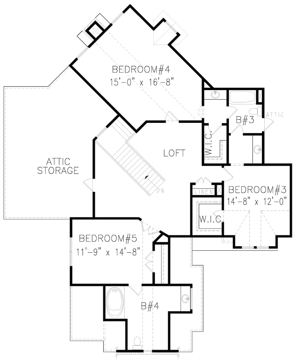 Floor Plan Upper Level
