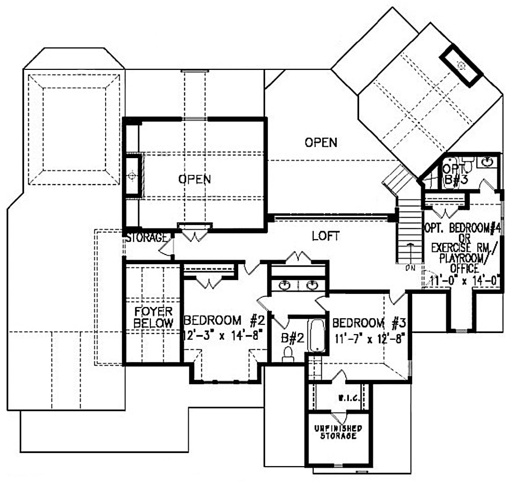 Floor Plan Upper Level