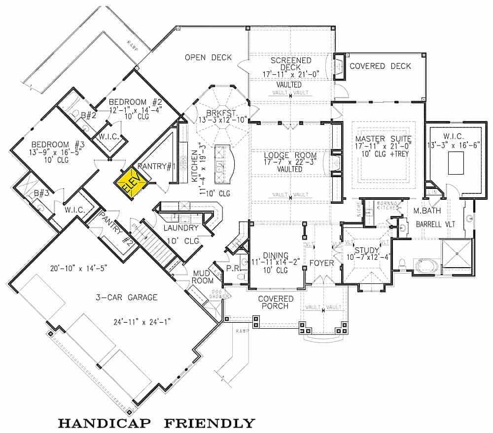 Floor Plan Main Level