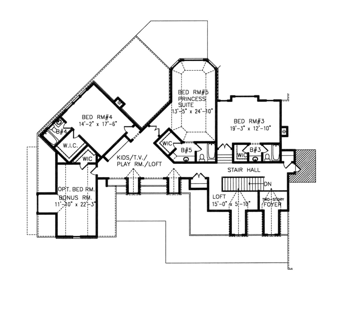 Floor Plan Upper Level