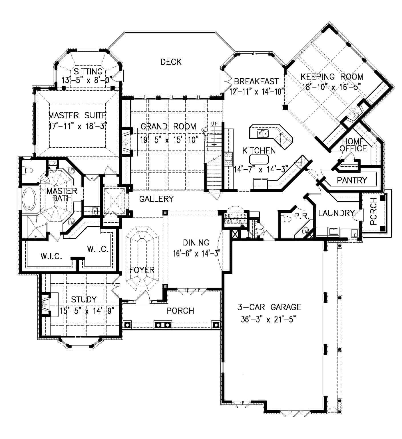Floor Plan Main Level
