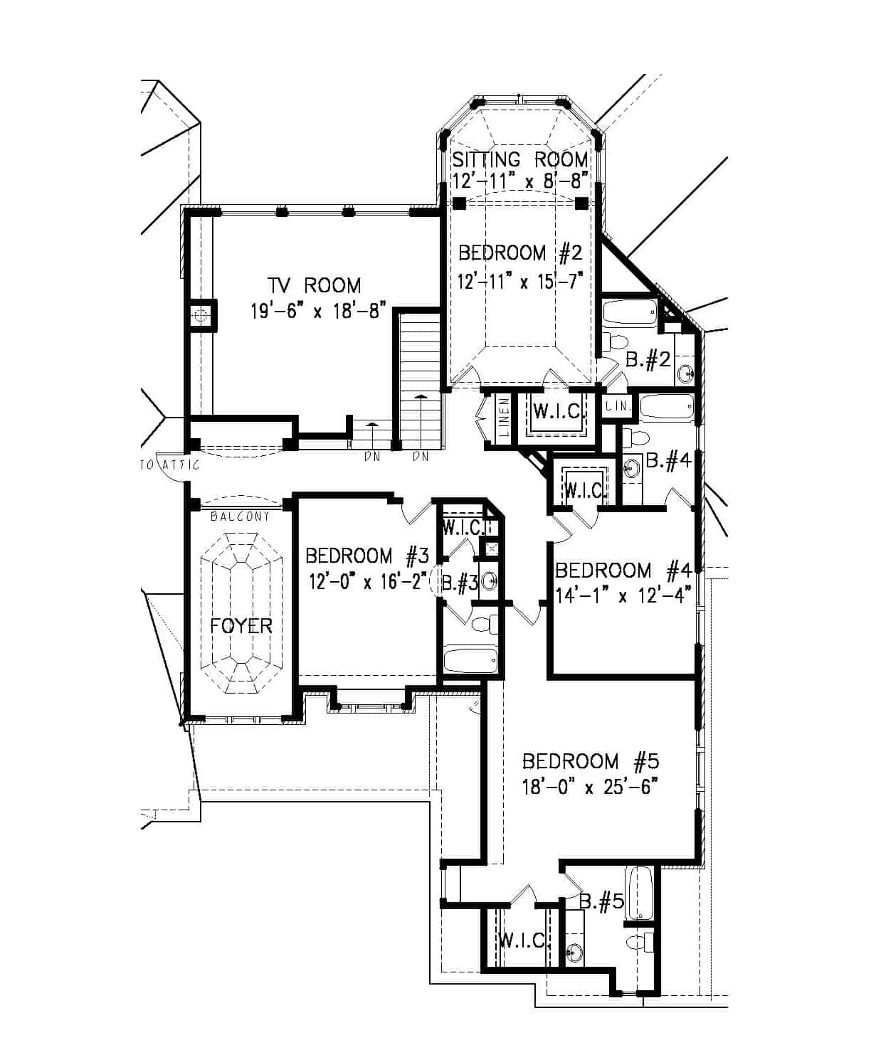 Floor Plan Upper Level