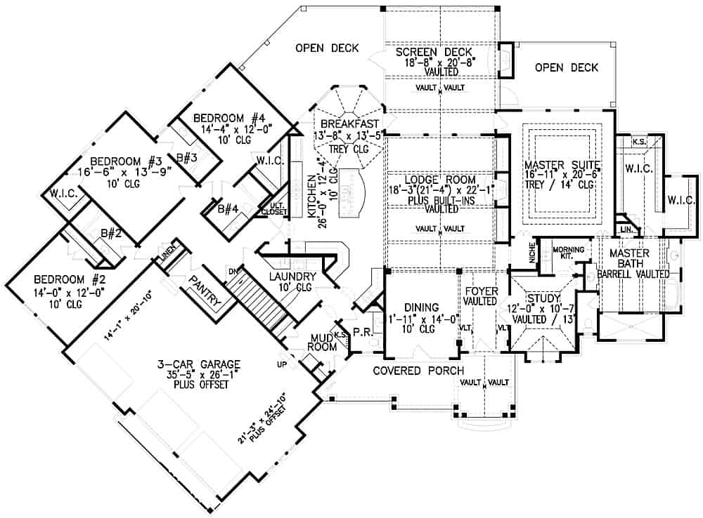 Floor Plan Main Level