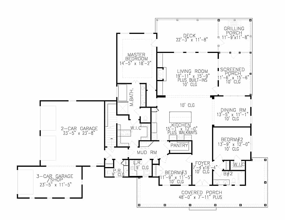 Floor Plan Main Level