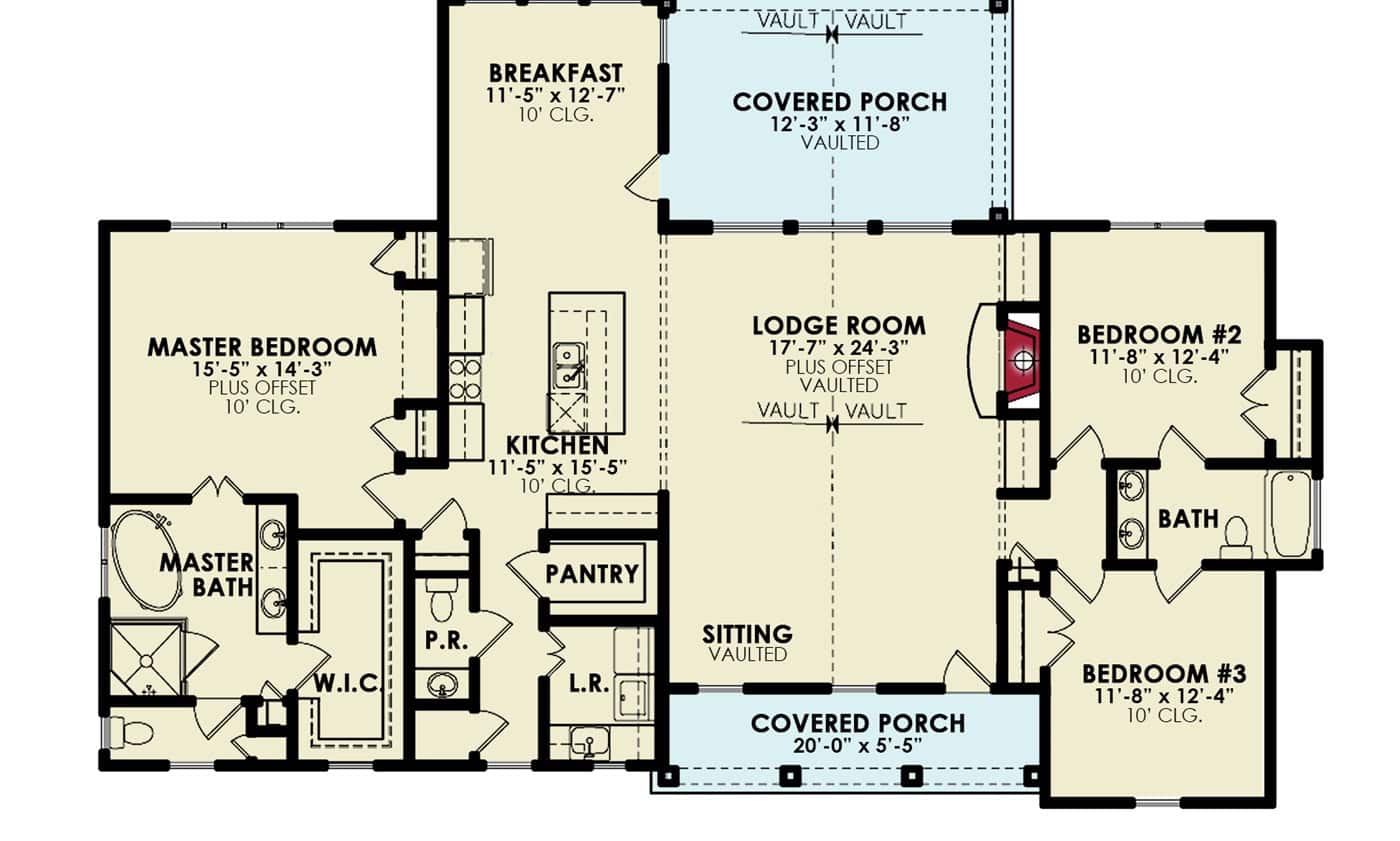 Floor Plan First Story