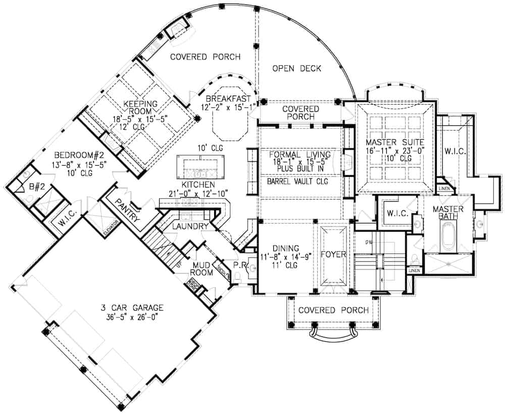 Floor Plan Main Level