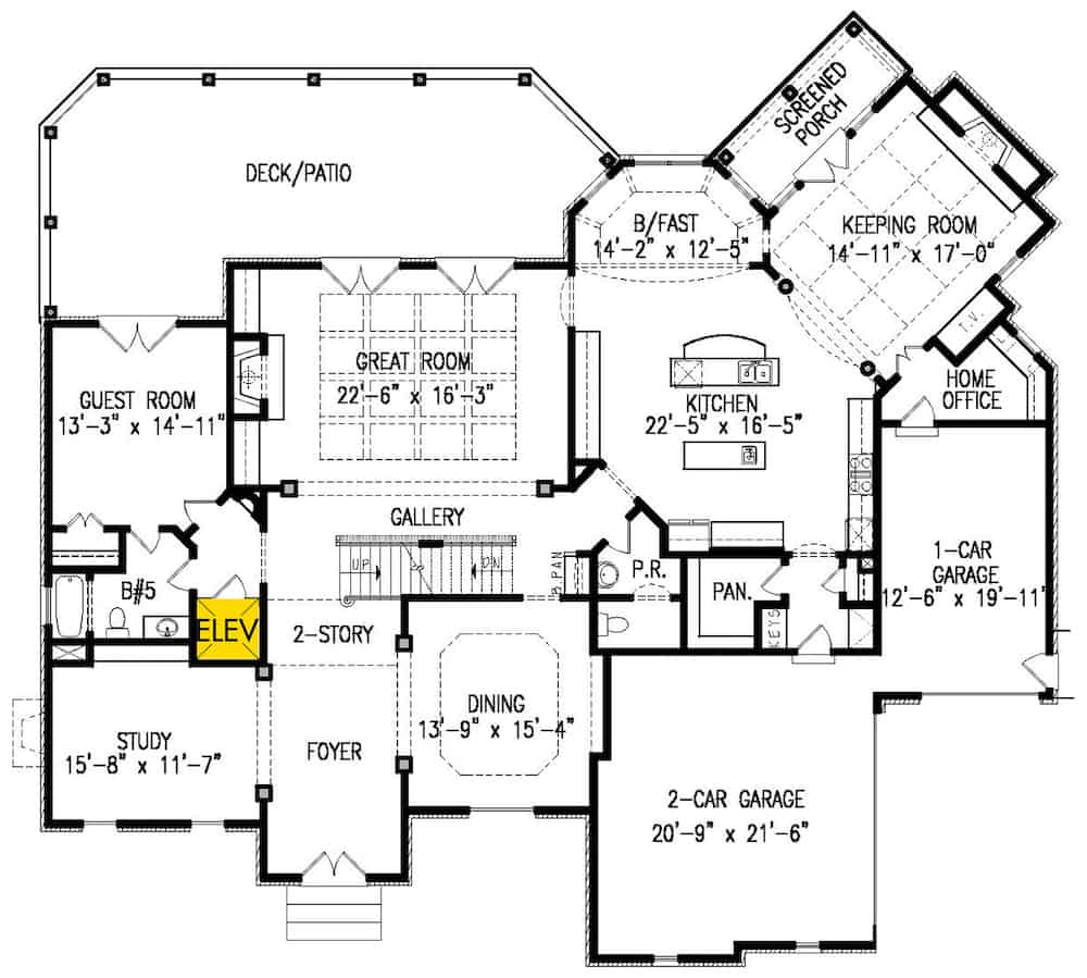 Floor Plan Main Level