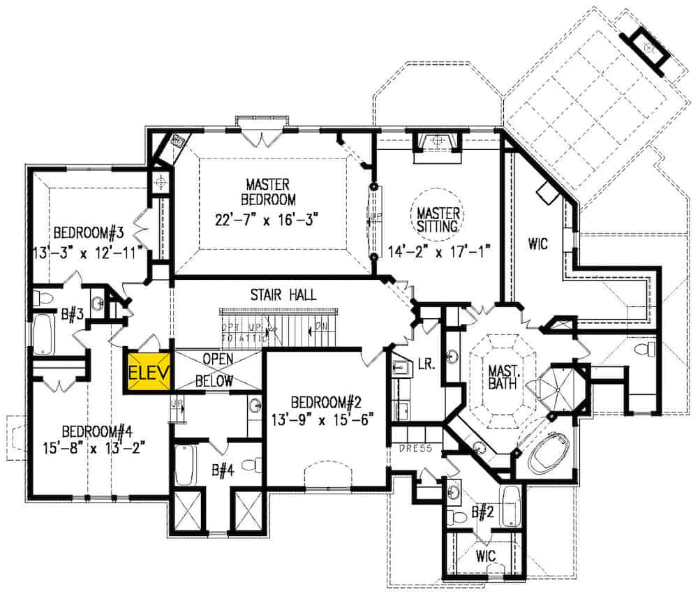 Floor Plan Upper Level