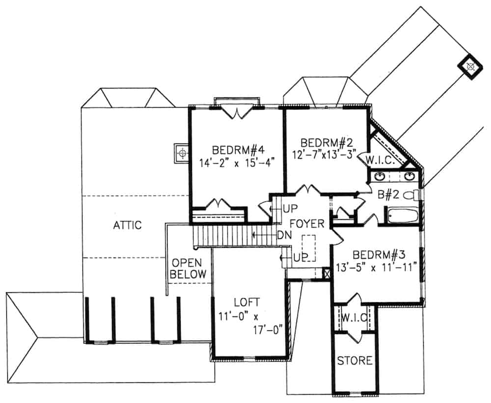 Floor Plan Upper Level