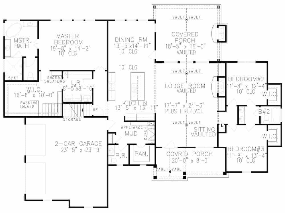 Floor Plan Main Level