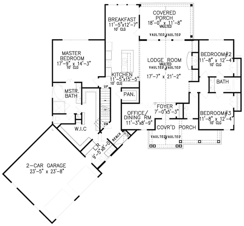 Floor Plan Main Level