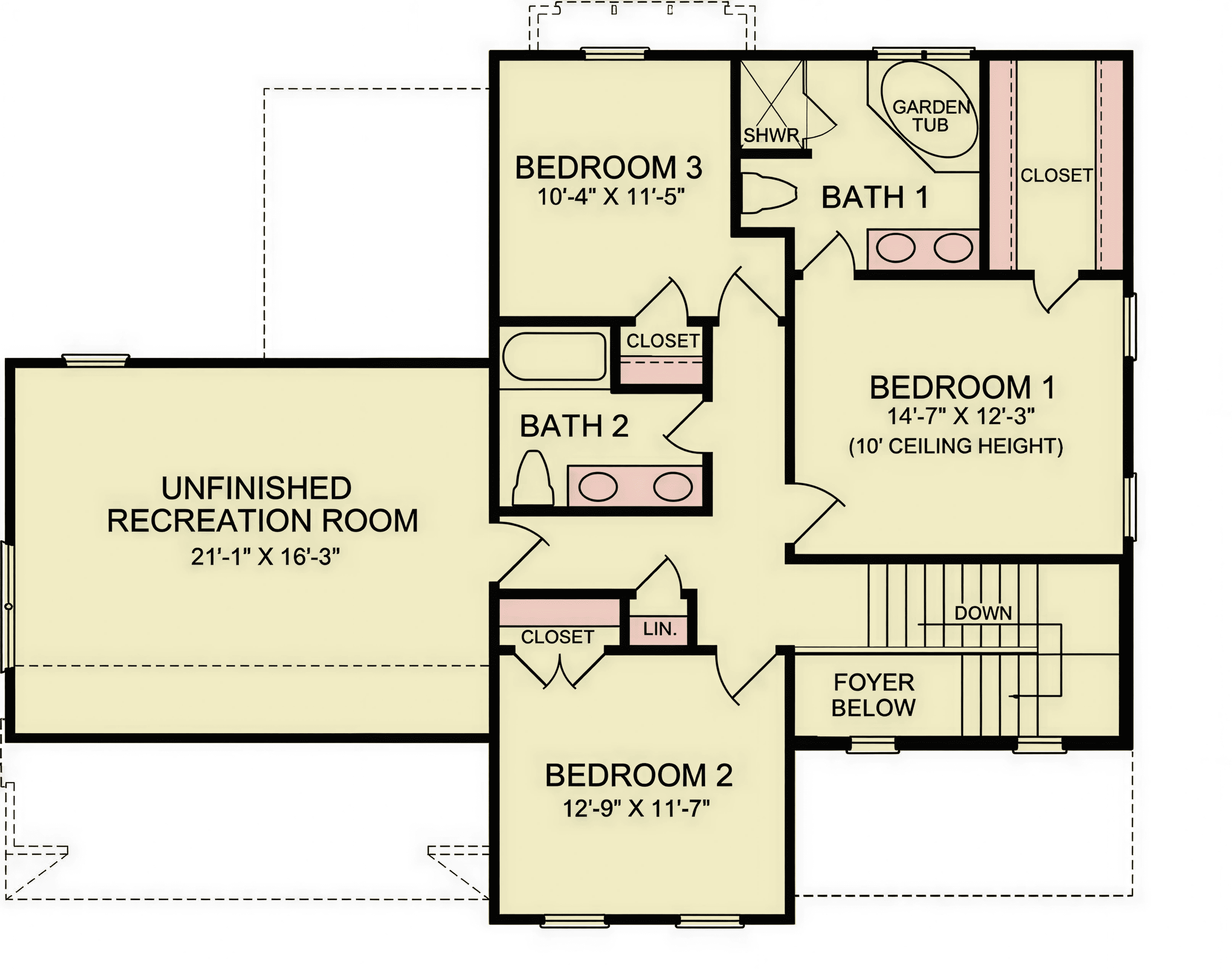 Floor Plan Second Story