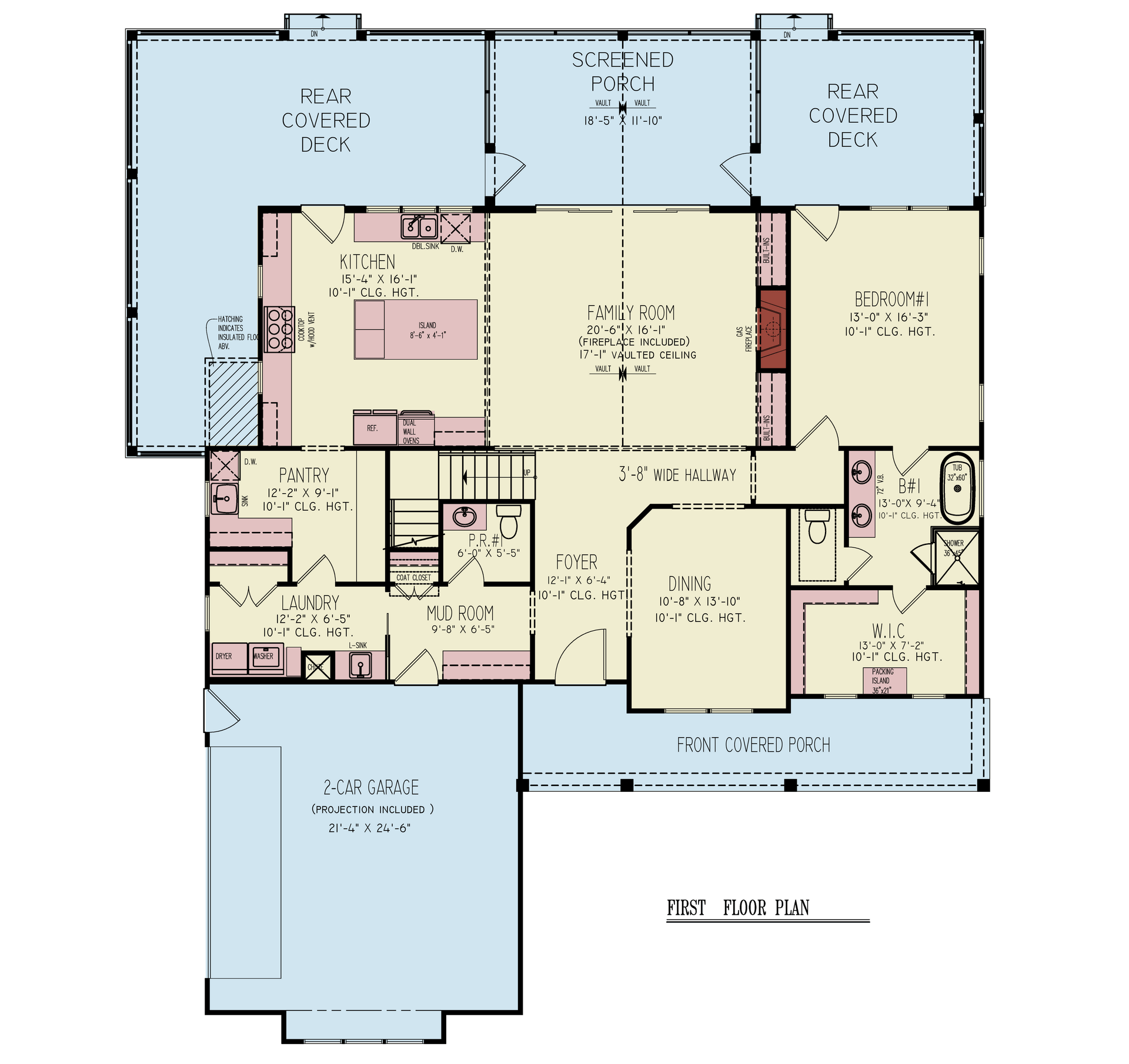 Floor Plan First Story