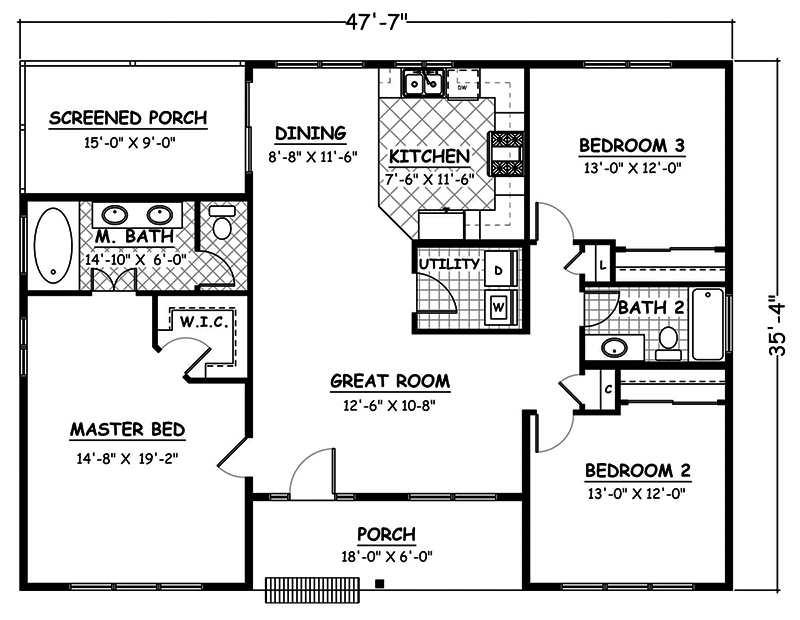 Floor Plan Main Level