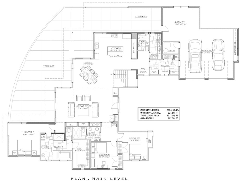 Floor Plan Main Level