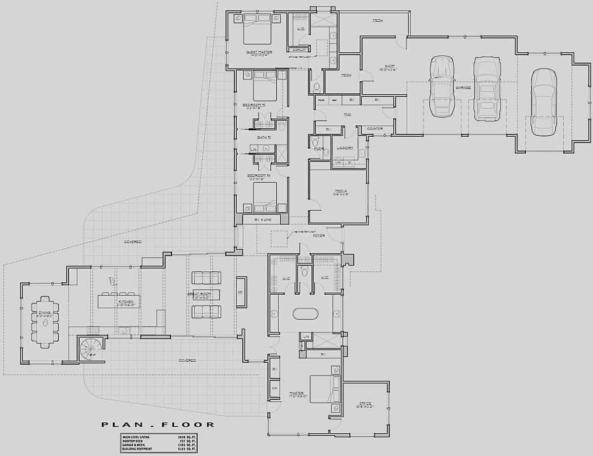 Floor Plan Main Level