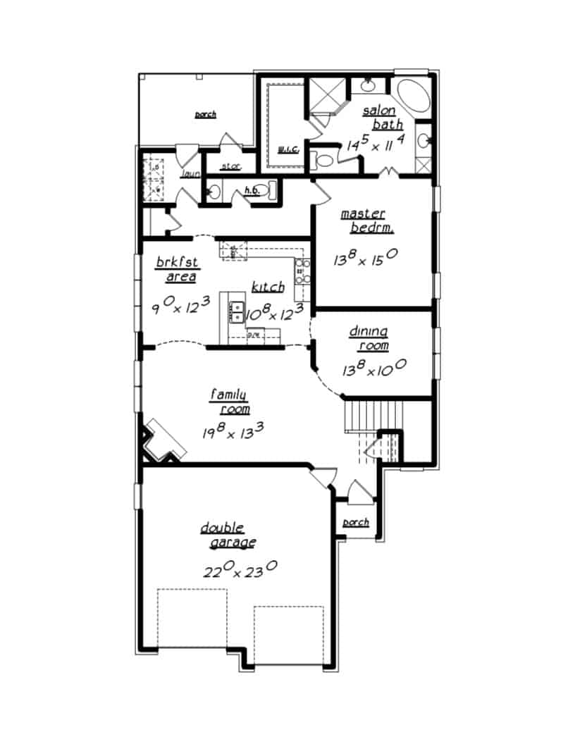 Floor Plan Main Level