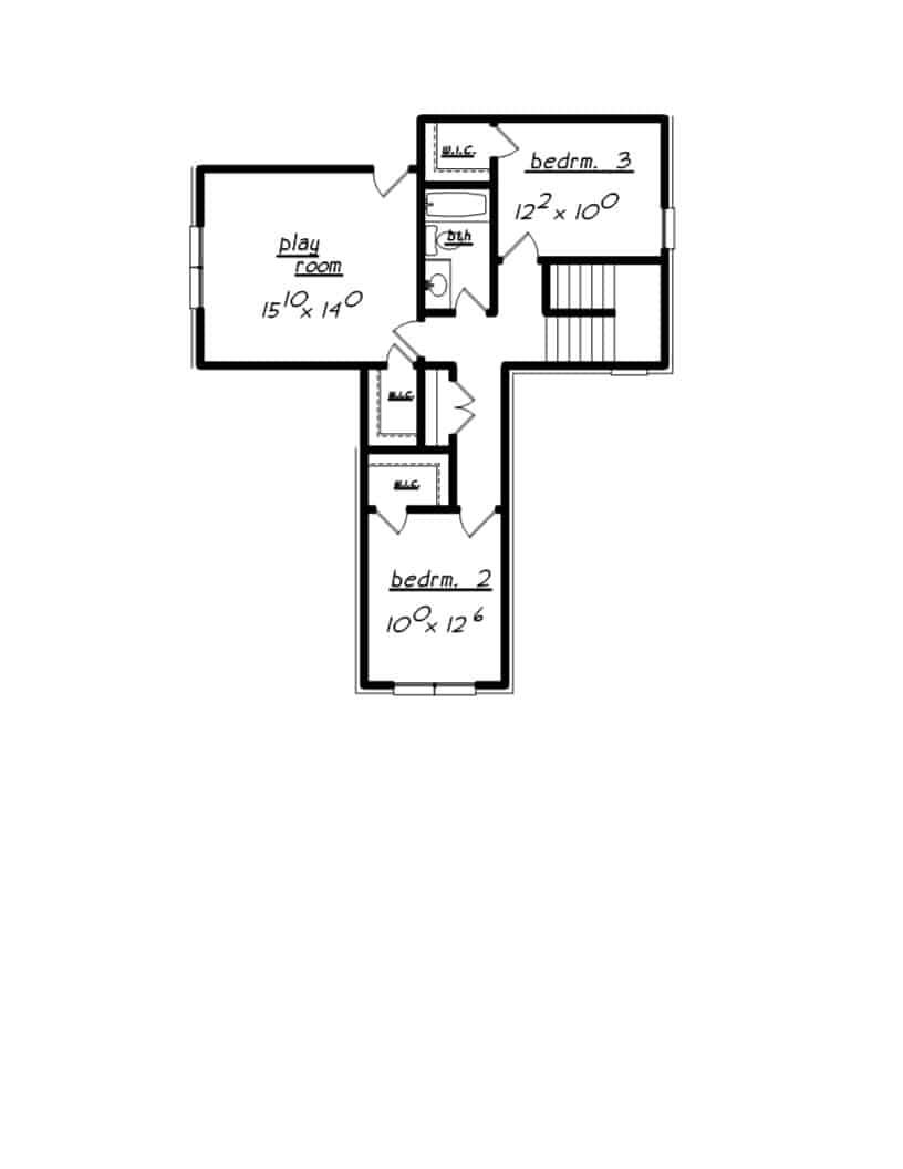 Floor Plan Upper Level