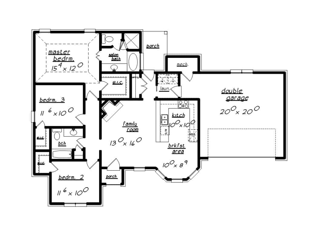 Floor Plan Main Level