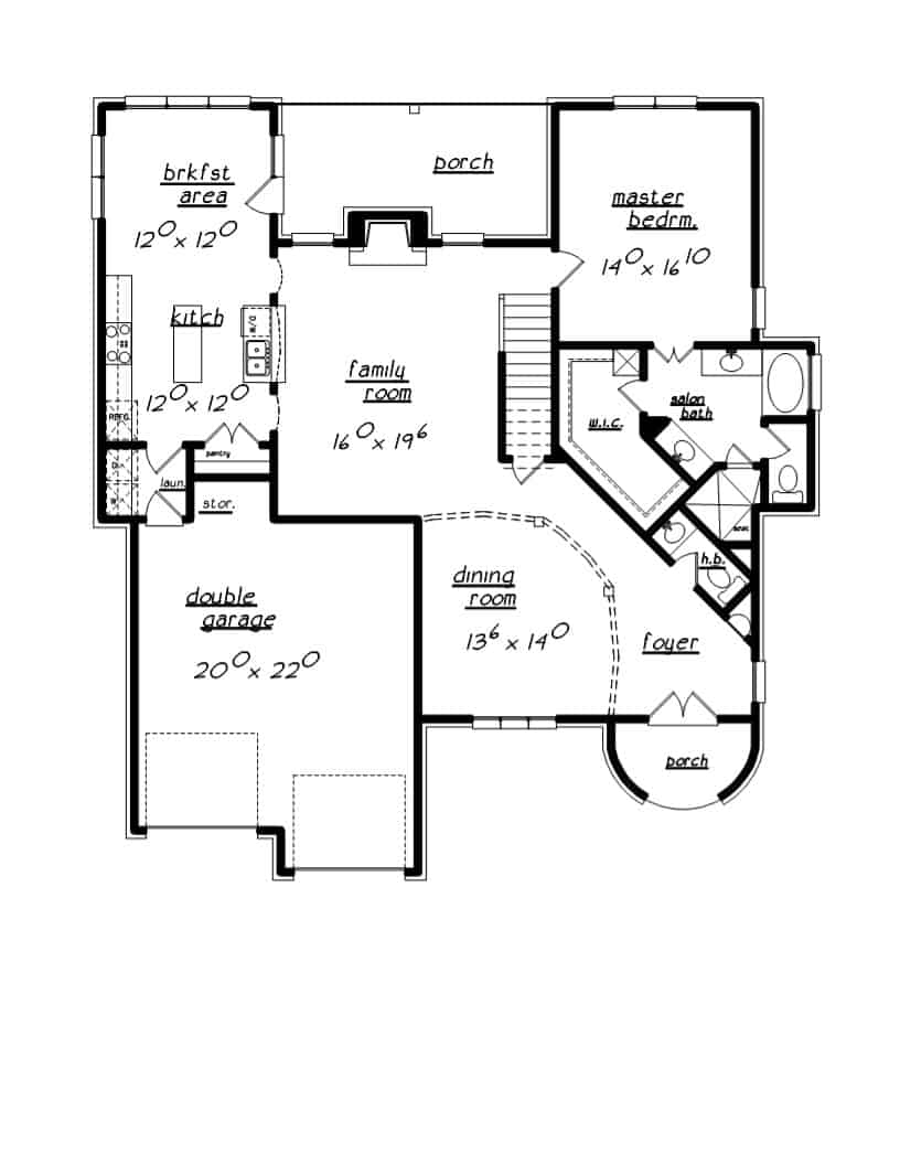 Floor Plan Main Level