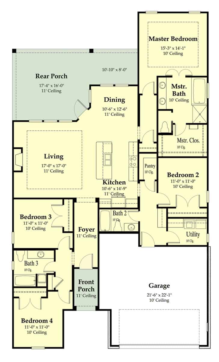 Floor Plan Main Level