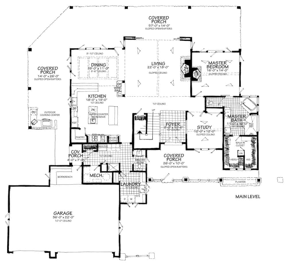 Floor Plan Main Level