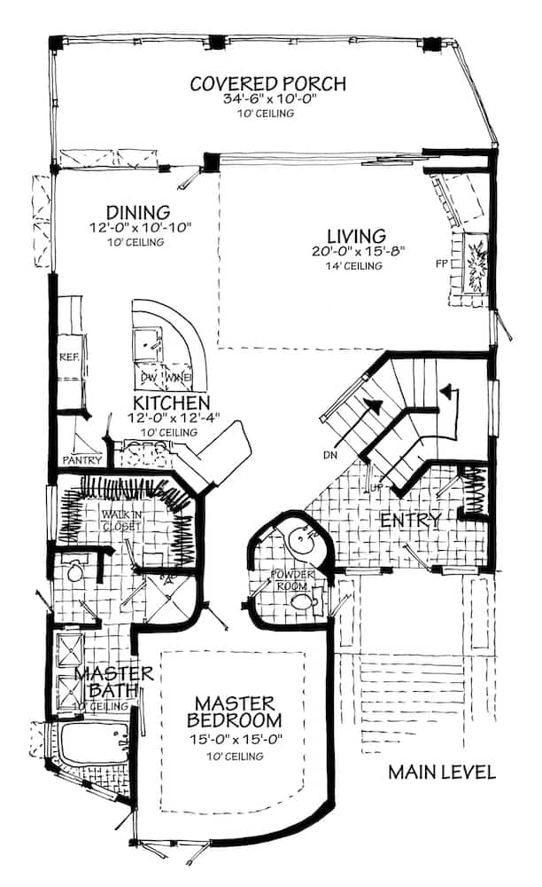 Floor Plan Main Level