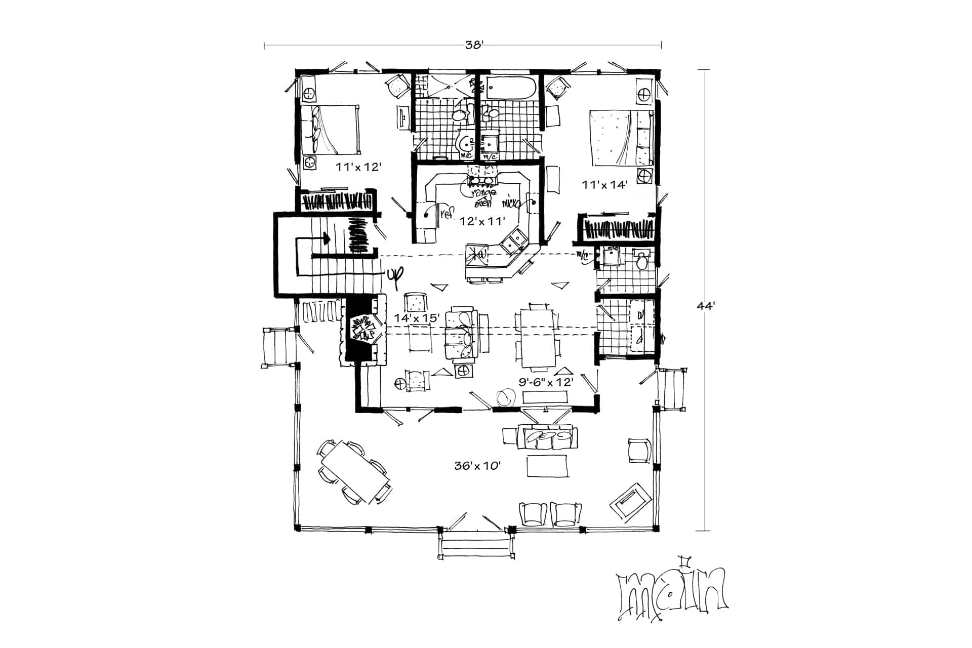 Floor Plan Main Level