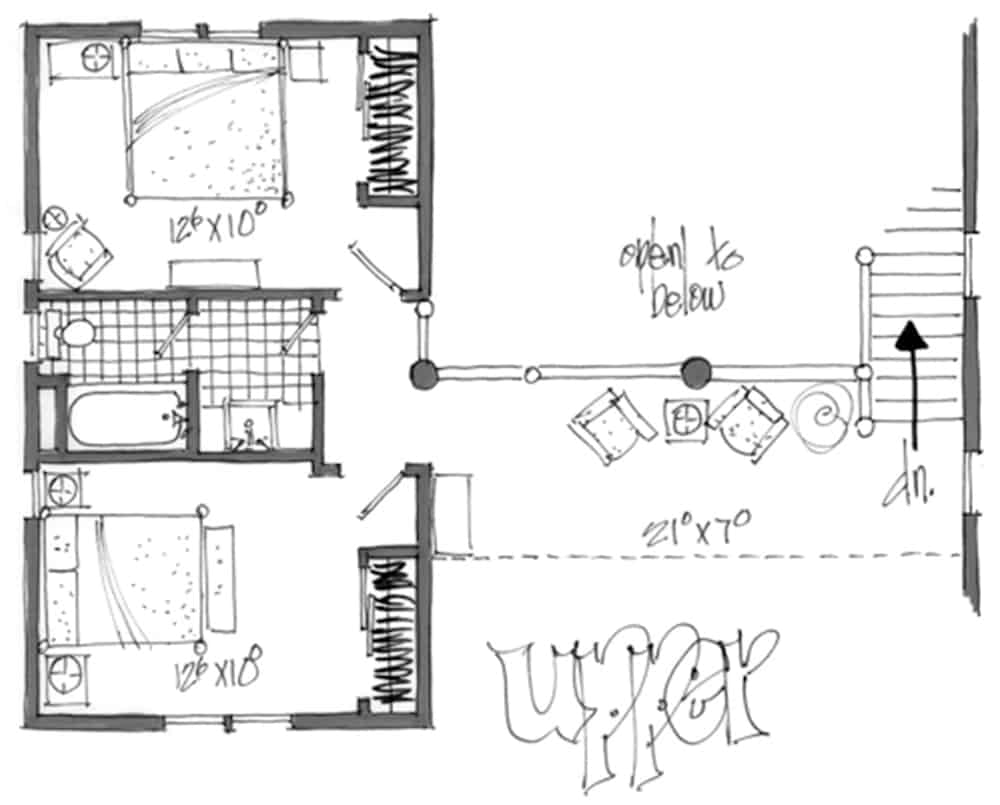Floor Plan Upper Level