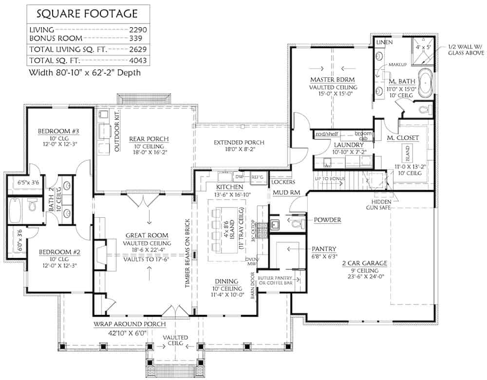 Floor Plan Main Level