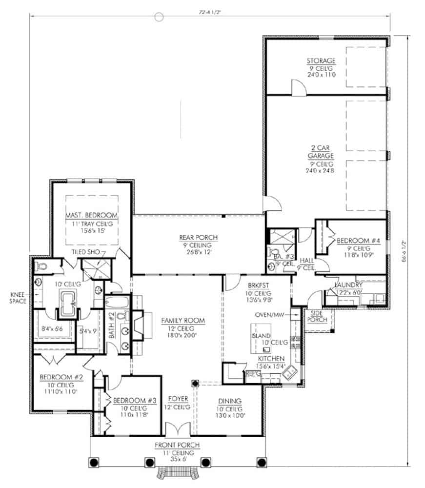 Floor Plan Main Level