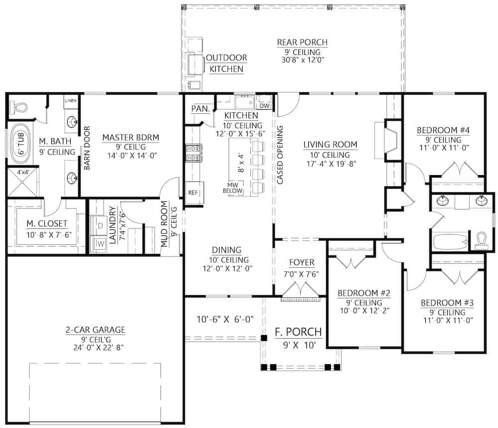 Floor Plan Main Level