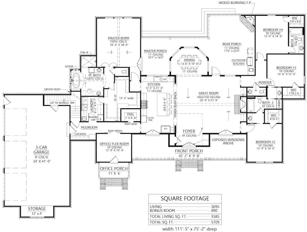 Floor Plan Main Level