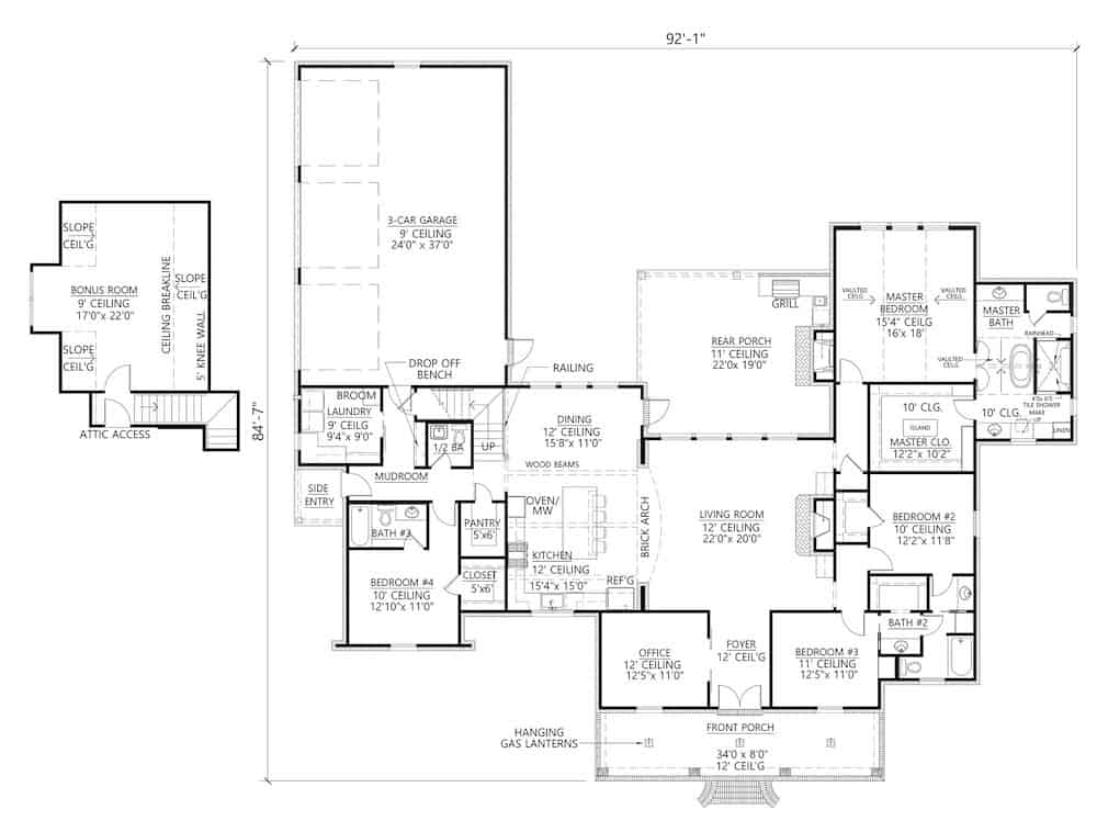 Floor Plan Main Level