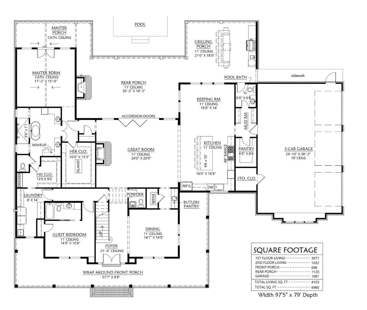 Floor Plan First Story