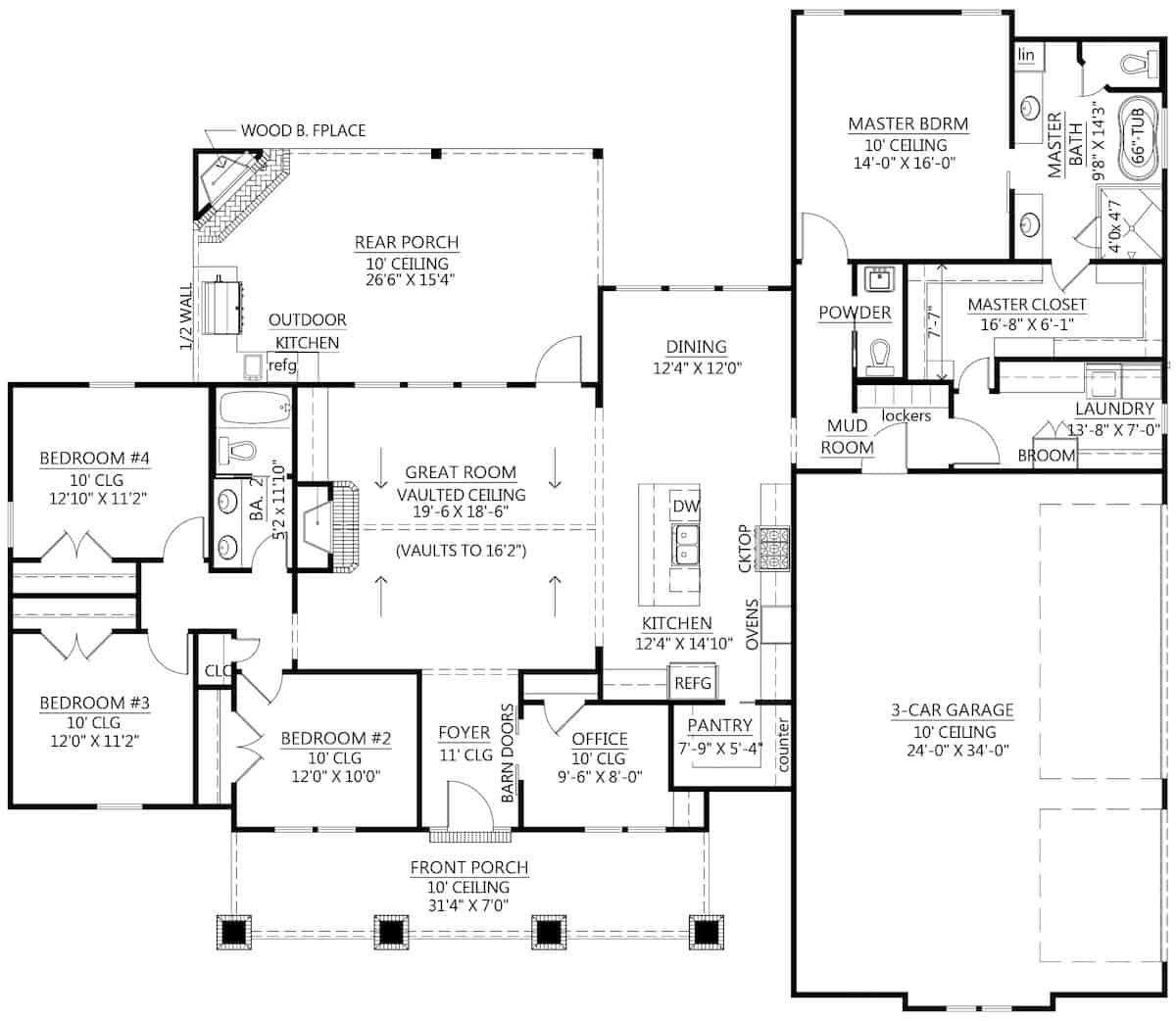 Floor Plan Main Level