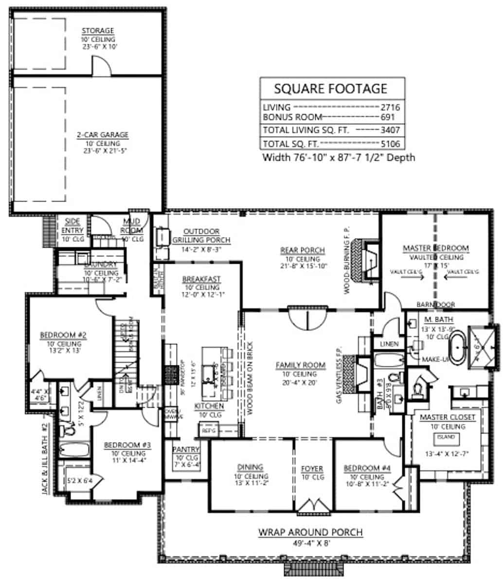 Basement Option Stair Location