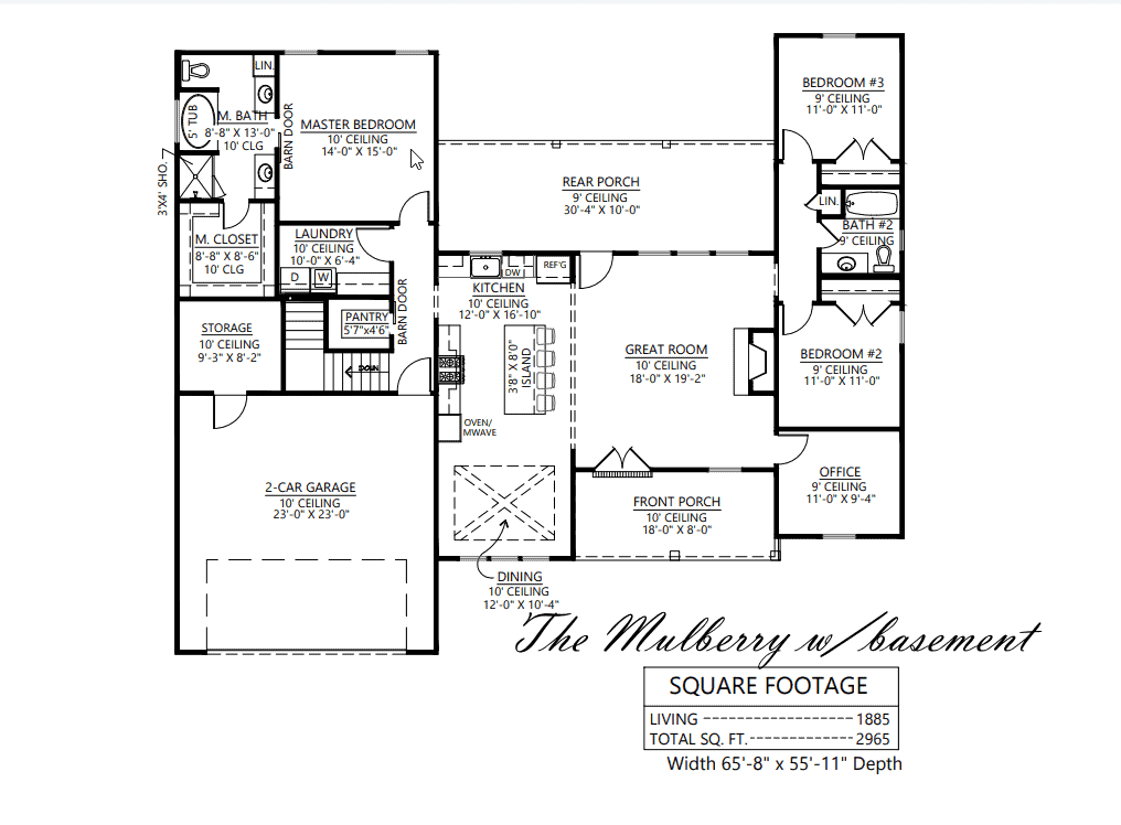 Basement Option Stair Location