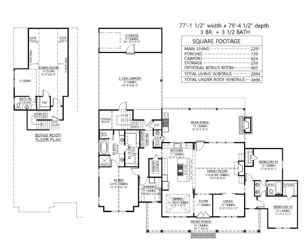 Floor Plan First Story