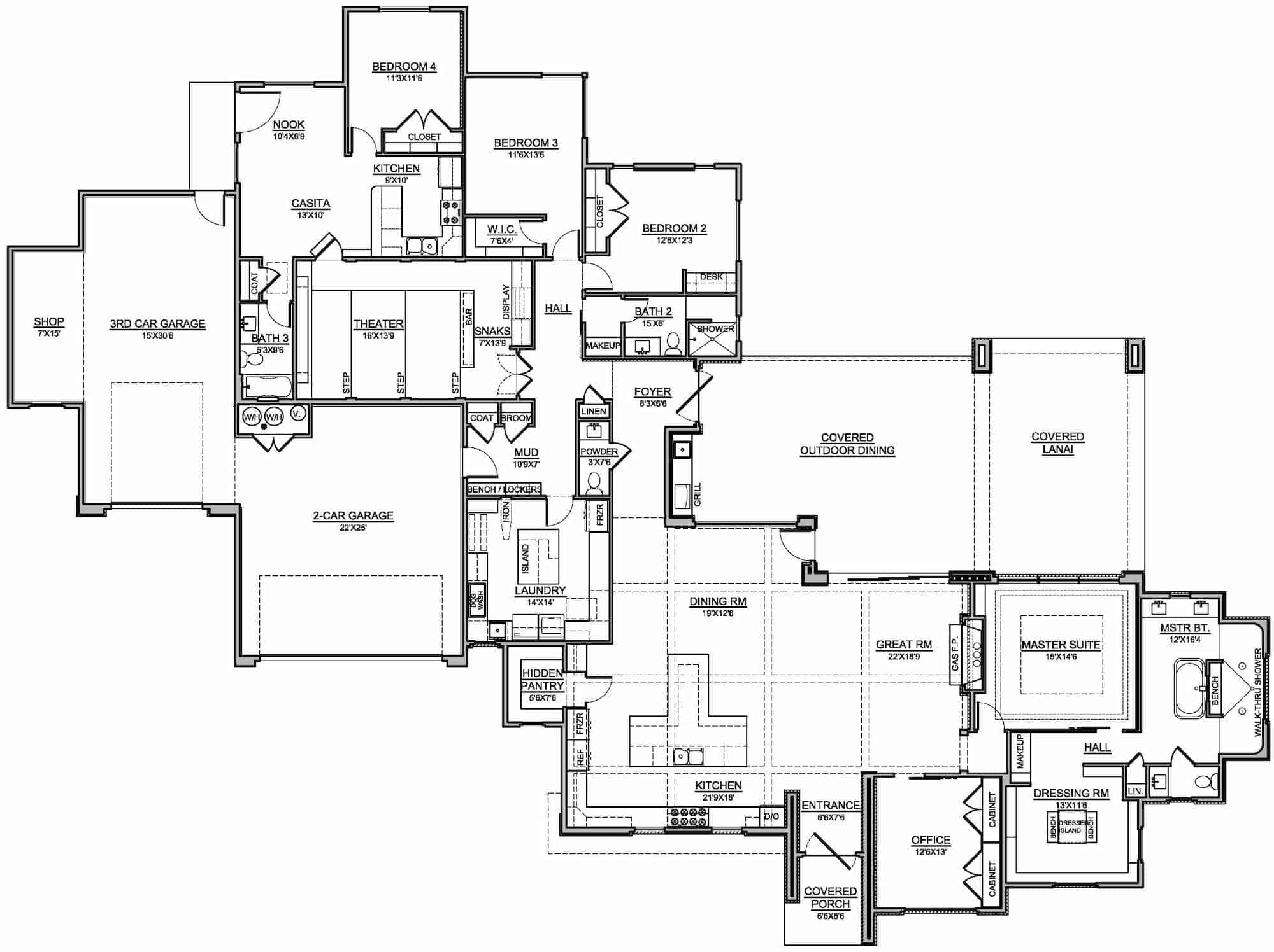 Floor Plan Main Level