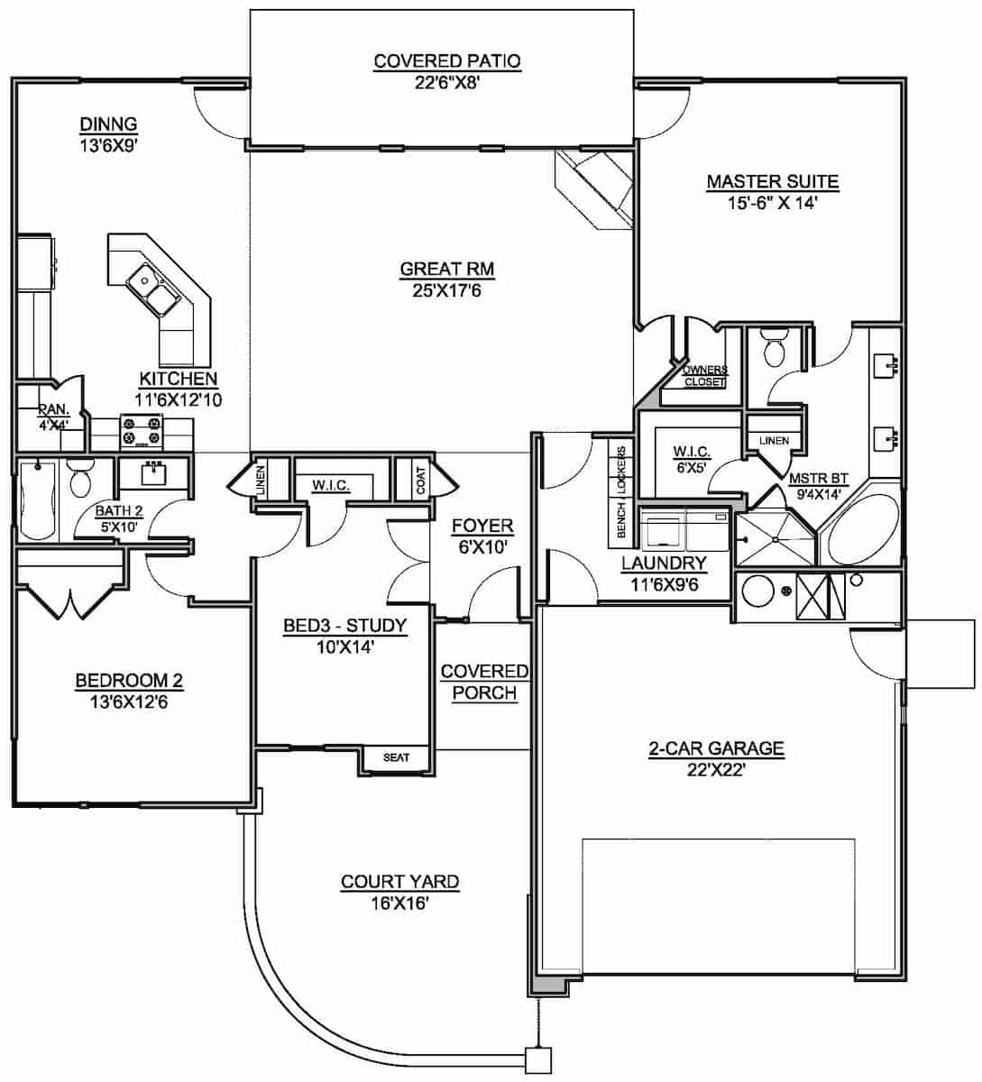 Floor Plan Main Level