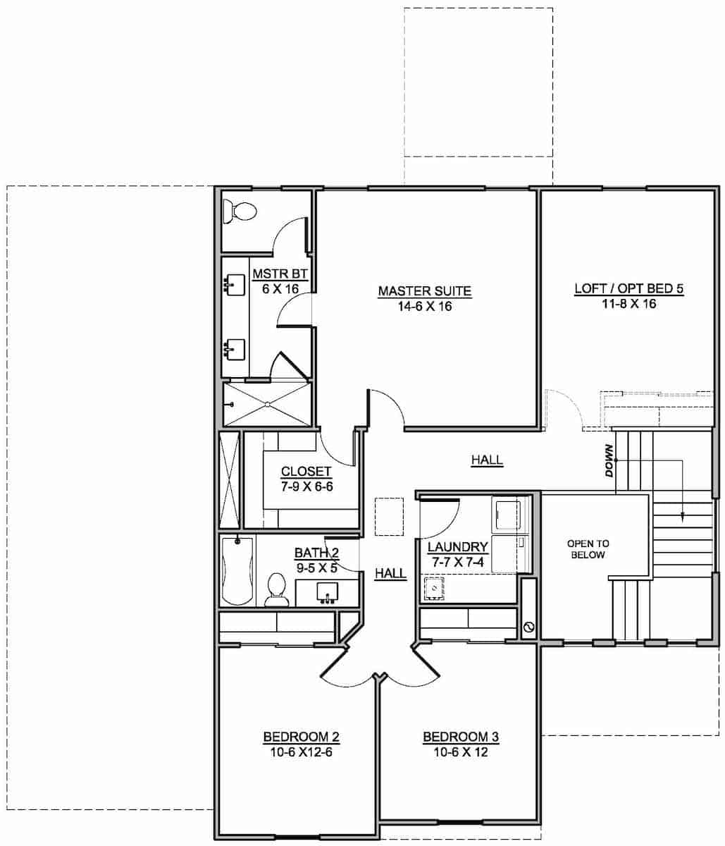 Floor Plan Upper Level