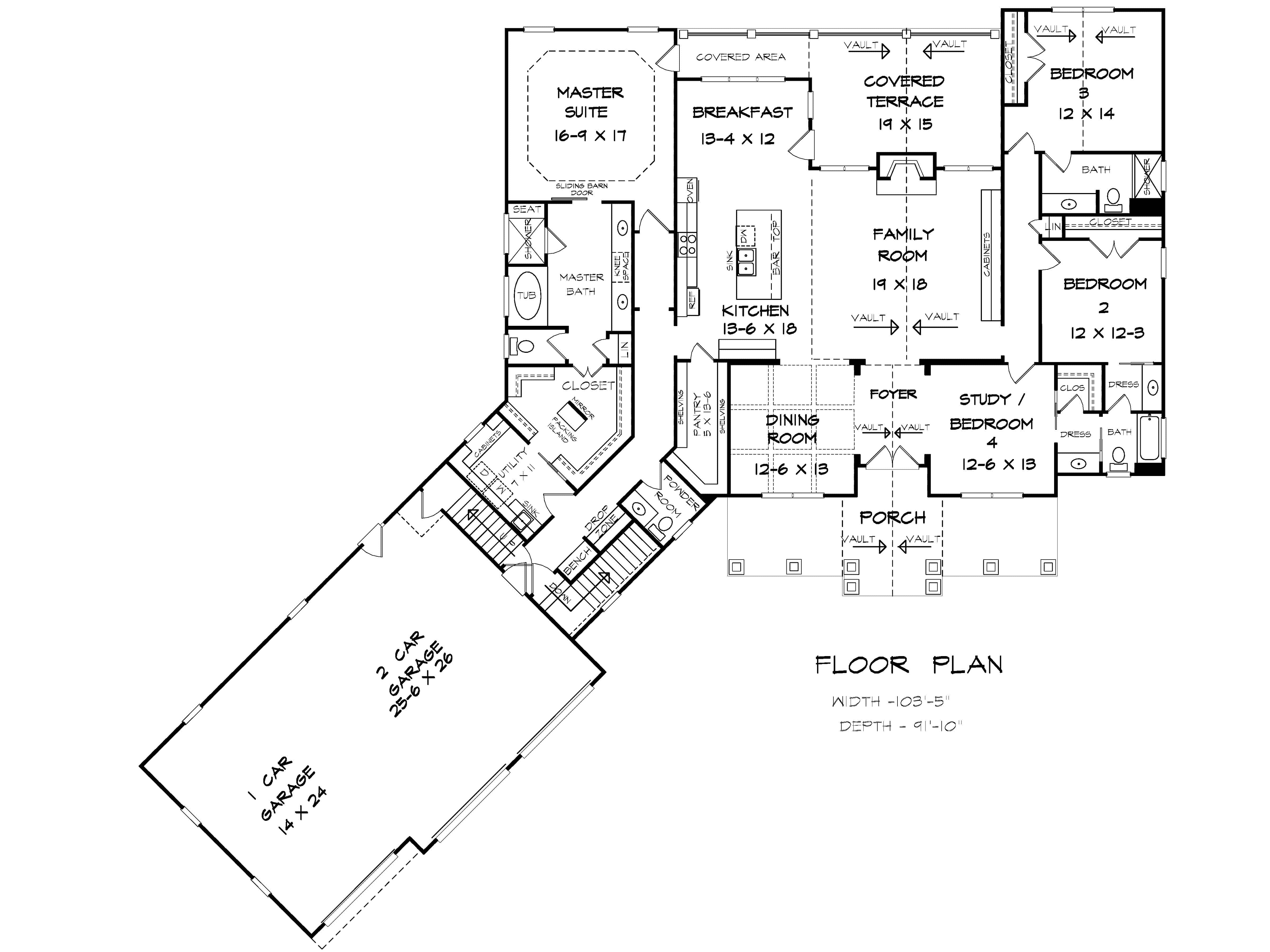 Floor Plan First Story